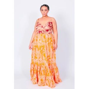 Joy & Ash Bohemian Island Maxi Dress 4X 28W/30W